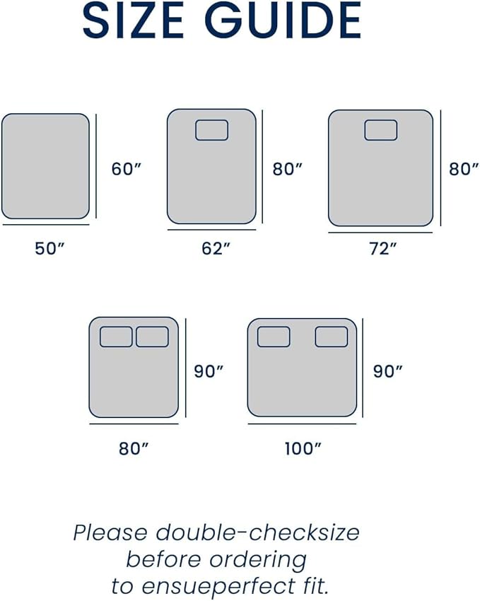 Electric Heated Blanket Queen, Ultra‑Cozy Premium Flannel & Sherpa, Even Heat Distribution & Stable Temp, 1–10H Auto‑Off, 8 Temps (86–125.6°F), Overheat Protection, Ideal Gifts for Grandma