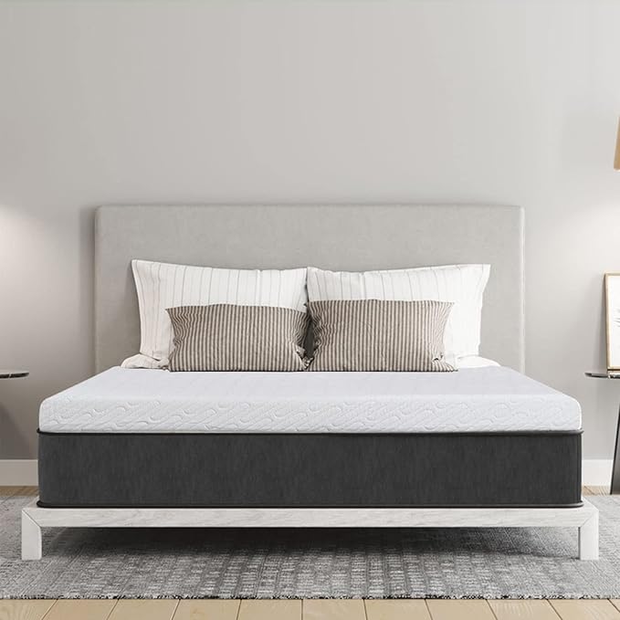 VALUXE 3 Inch Gel Memory Foam Mattress Topper California King Size High Density Cooling Pad Pressure Relief Bed Topper (with Removable & Washable Bamboo Cover)