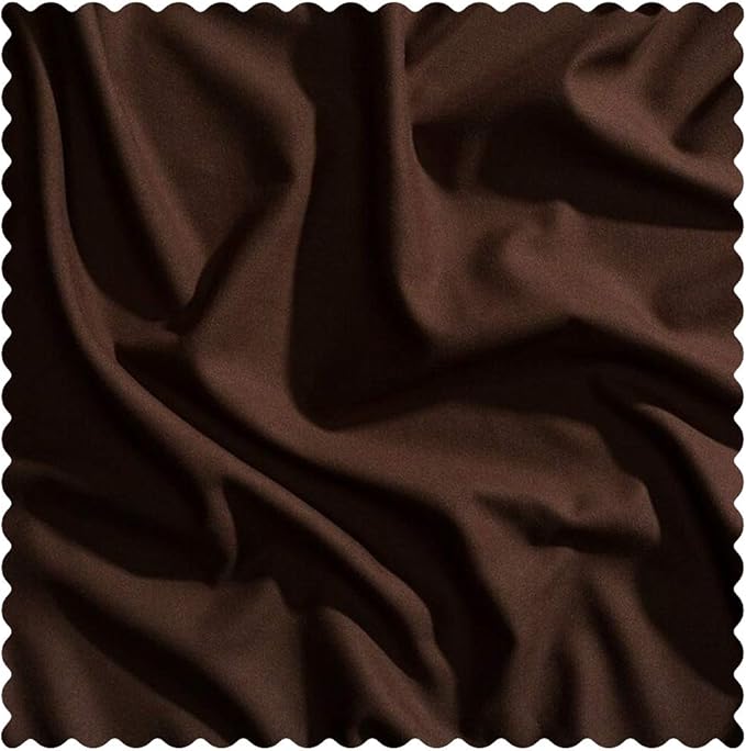 PeachSkinSheets Night Sweats: The Original 1500TC Soft King/Cali King Duvet Cover Set Chocolate