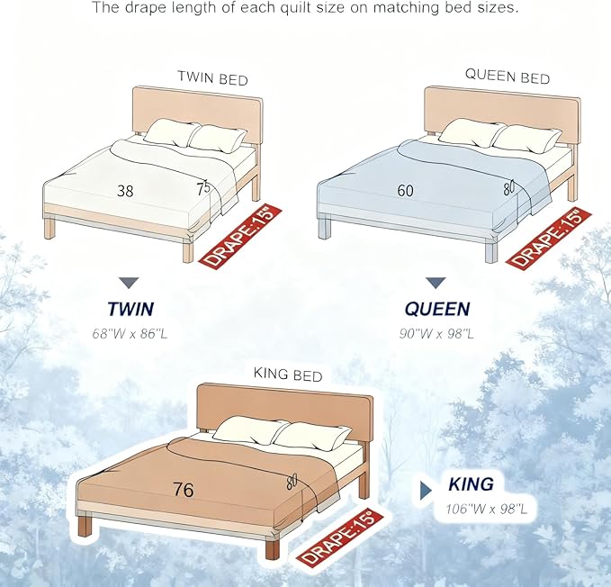 KALOOLA Plaid Quilts Queen Size, 100% Cotton Soft Lightweight Bedding Set 3 Pieces, Farmhouse Quilted Bedspread with 2 Pillowshams for Queen Bed, Grey White Black Coverlet for All Season