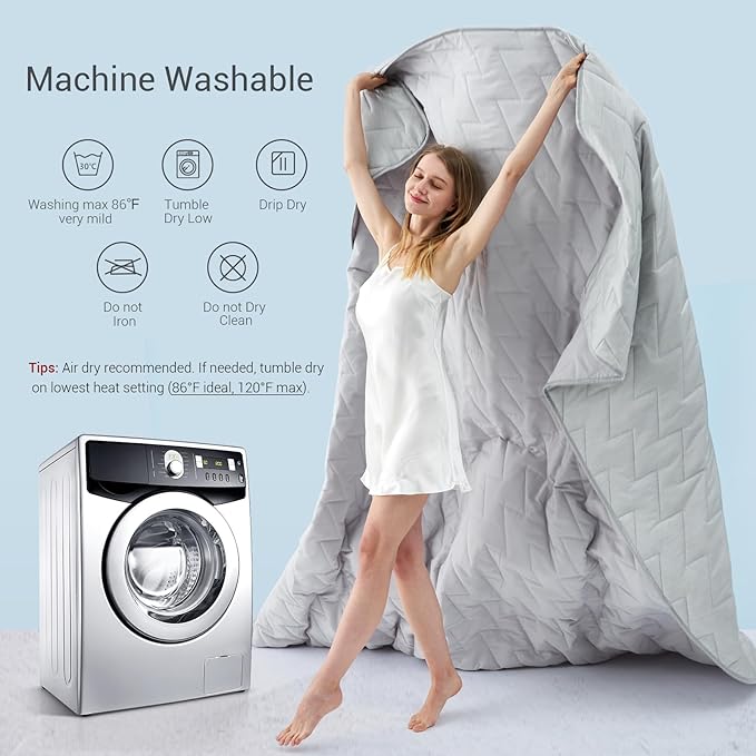 Elegear Revolutionary Cooling Comforter Queen, Japanese Q-Max>0.5 Arc-Chill Cooling Comforter Blanket for Hot Sleepers, Summer V-shaped Precision Lightweight Ice Cold Blanket for Night Sweats Sleeping