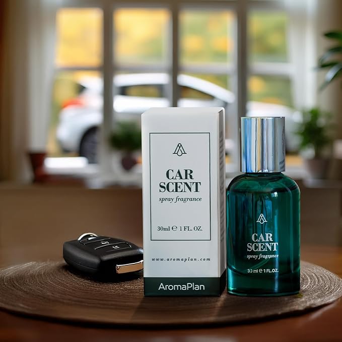 AromaPlan Natural luxurious Room Spray & Car Fragrance Kit, Dubai- Concentrated, Non-Toxic, Odor Eliminator & Long Lasting- Room Spray Air Freshener- Home, Car- 5 Star Hotel (100&30 ml)