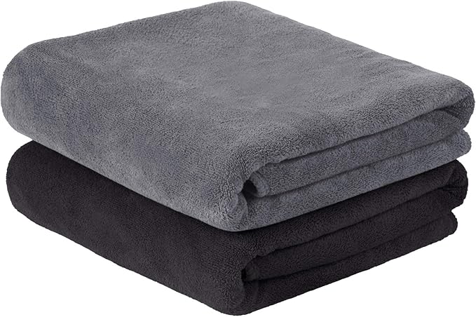 SUNLAND Microfiber Gym Bath Towel Ultra Soft Travel Camping Towel Super Absorbent Swimming Sport Towels for Adults and Children