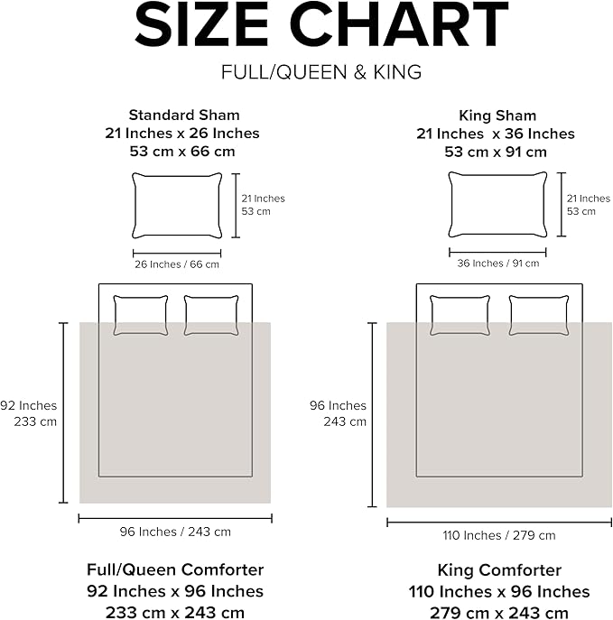 UGG Blissful Comforter Set with 2 Pillow Shams Reversible White Comforter Plush Fluffy Warm Bed Set Premium Hypoallergenic Down Alternative Bedding Breathable, King/California King, White Snow