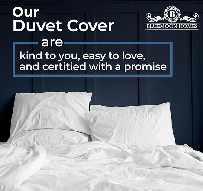 1000 Thread Count 100% Egyptian Cotton Duvet Cover Super King Size Cotton Black Long Staple Quilt 120"x120" Silky Soft, Breathable with Zipper -1 Piece All Season Duvet Cover Set for Comforter