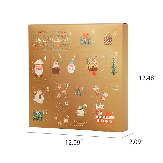 Advent Calendar 2025 Christmas Gifts for Women Mom - Luxury 2025 Gift Box for Christmas, Bath and Body Gift for Sister, Girlfriend, Wife, Mom|Spa Set Bath Gift Idea for Female Friends