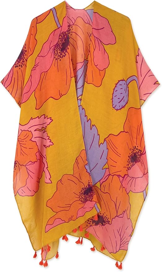 Moss Rose Women Summer Bikini Kimono Bathing Suit Cover Ups for Swimwear
