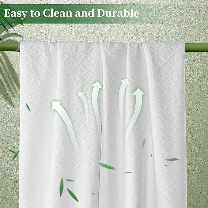 Premium King Size Mattress Protector, 100% Waterproof HN Cooling Bed Mattress Cover,5D Breathable Noiseless Fitted 8"-21" Extra Deep Pocket Washable Anti Slip and Wear-Resistant(3-in-1,King)