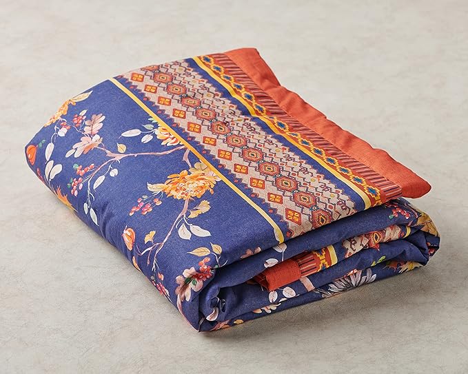 Maison d' Hermine Throw Blanket for Couch Lightweight Soft Warm Breathable Cotton Throw Blankets for Bed Girls Boys Women Men Gifts Sofa Travel Living Room Chair Bedding (60"x80", Kelim)