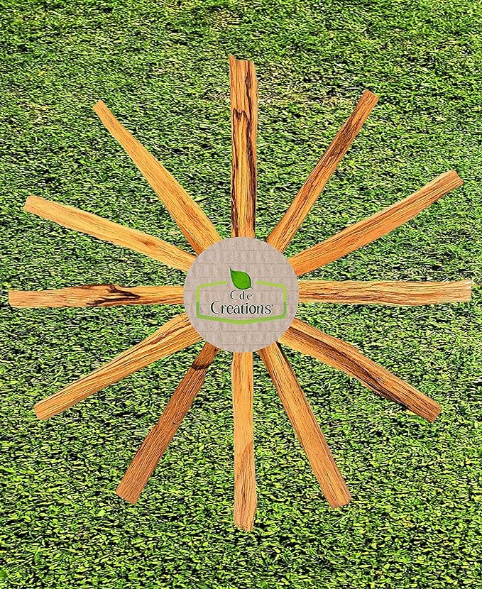 120 Palo Santo Smudging Bulk Lot Sticks, High Resin Palo Santo, Holy Wood. Premium Certified Authentic, Wild Harvested Incense Stick for Purifying, Cleansing, Healing (120 Sticks)