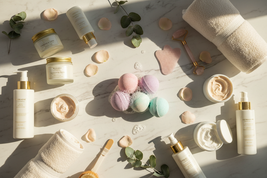 Bath Bomb Rituals for Skin Renewal with Creams & Moisturizers and Body Care Essentials