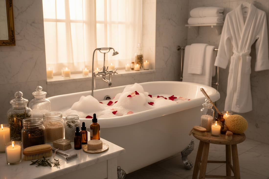 Luxury Bubble Bath Experiences with Scrubs & Body Treatments and Bath & Bathing Accessories