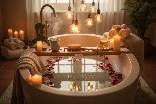 Warm Ritual Engineering: Creating a Deep Relaxation Bath System Using Lighting, Tools, and Comfort Layers