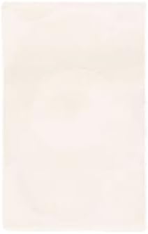 MARIMEKKO Unikko Solid Terry Cotton Guest Towel (Ivory) – Embossed Guest Towels for Bathroom – 20 in x 12 in