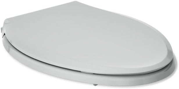 KOHLER CACHET® Nightlight Soft Close Toilet Seat Elongated, ReadyLatch®, Grip-Tight Hardware, Ice Grey