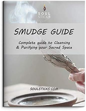 Ancient VEDA 6" White Sage Smudge Sticks for Cleansing House, Meditation, Yoga, Negative Energy Cleanse, and Smudging with Starter Guide | 6 Inch Organic California White Sage Bundles (6 Pack)