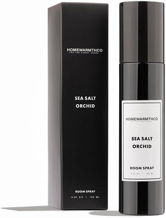 Sea Salt Room Spray – 5.07 oz (150 ml) Scented Air Freshener for Home, Office & Linen – Long-Lasting Linen Spray for Bedding, Pillows & Fabrics – Luxurious Home Fragrance