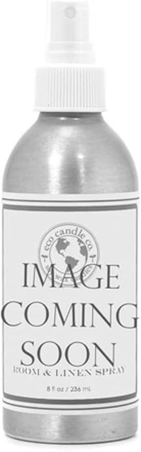 ECO CANDLE CO. Room & Linen Spray, Crushed Cranberry, 8 oz. - Scents of Fresh Cranberries, Apples, Citrus, Clove & Cinnamon - Recycled Aluminum Bottle, No Propellents, Pump Top, All Natural