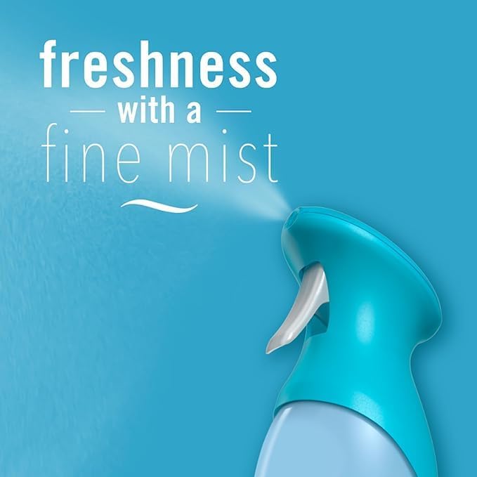 Febreze Air Refresher Spray - Bora Bora Waters - Net Wt. 8.8 OZ Per Bottle - Pack of 3 Bottles