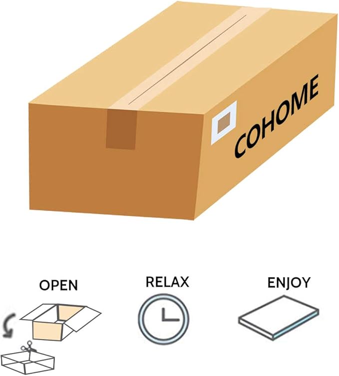 COHOME Mattress Topper Full 1300 GSM Extra Thick Cooling Mattress Pad 400TC Cotton Top Plush Down Alternative Fill Pillow Top Mattress Cover with 8-21 Inch Deep Pocket (54x75 Inches, White-Luxury)