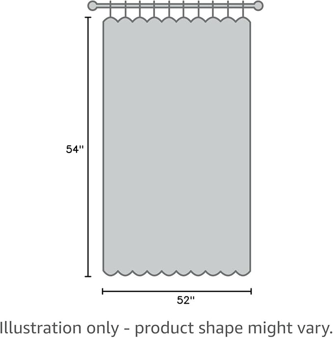 Joydeco Blackout Curtains 54 Inch Length 2 Panels Set, Thermal Insulated Long Curtains 2 Burg, Room Darkening Grommet Drapes for Living Room Bedroom Window (W52 x L54 Inch, Burgundy Red)