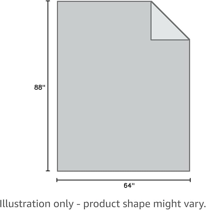 100% Viscose Made from Bamboo Comforter for Hot Sleepers- Breathable Silky Soft Duvet Insert Twin Size-with 8 Corner Tabs- All Season Comforter (88x64 Inches, Grey)