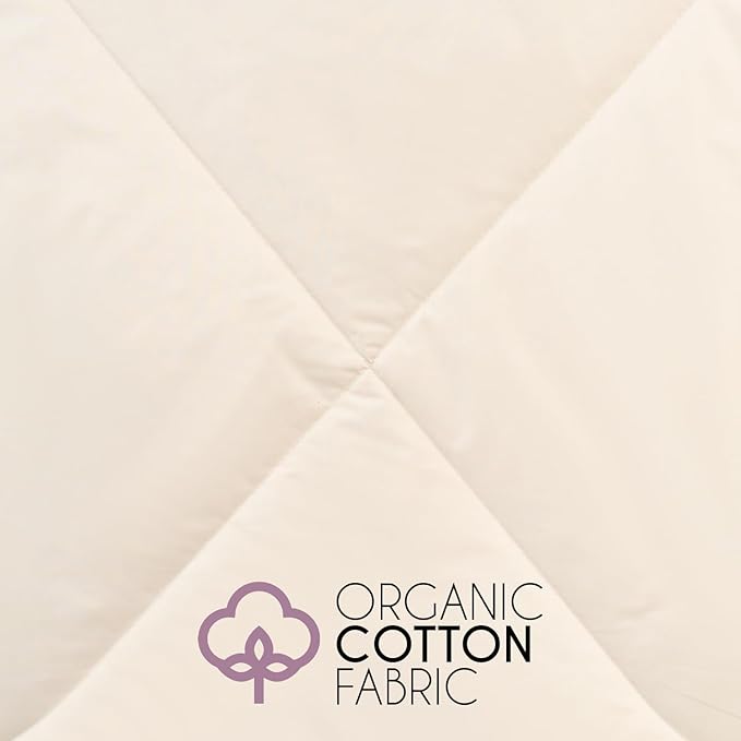 King Extra Warm 100% Fine Alpaca Duvet - Premium Cotton Cover, 6,66 lb Filling, Ideal for Winter, Breathable & Temperature-Regulating, 107 x 94 inches