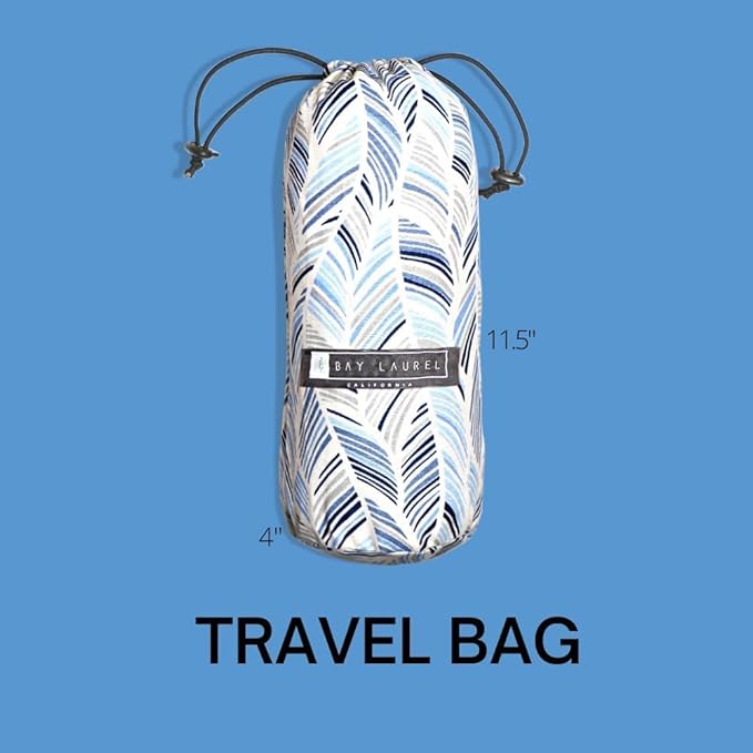 BAY LAUREL Turkish Beach Towel with Travel Bag 39 x 71 Quick Dry Sand Free Lightweight Large Oversized Towels Light - Pack of 4 (Pack of 4 - Denim Blue)
