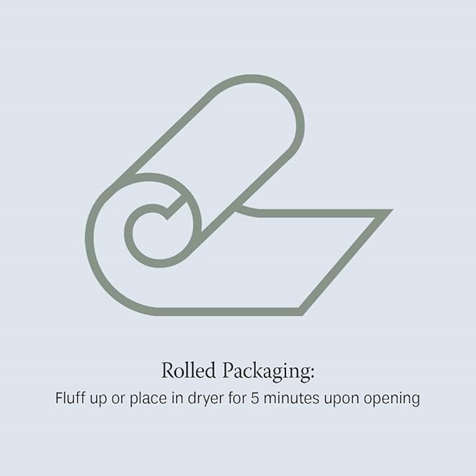 DOWNLITE 4-Pack Set of Hotel Style Hypoallergenic Down Alternative Bed Pillows – King Size, 20” x 36” – Soft/Medium Density, for Stomach & Back Sleepers – Machine Washable & Dryable