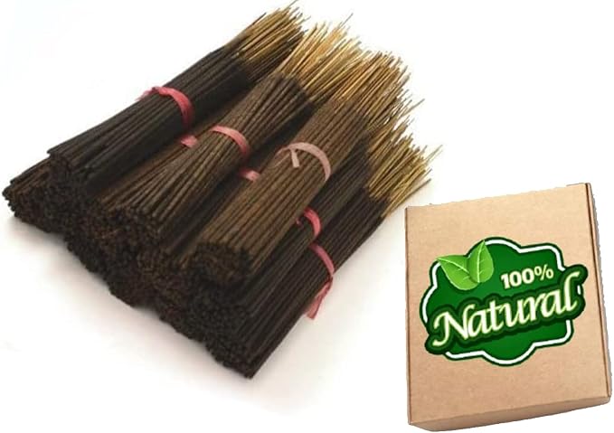Yajna-Frankincense-and-Myrrh 100%-Natural-Handmade-Hand-Dipped-Incense-Sticks Organic-Chemicals-Free for-Purification-Relaxation-Positivity-Yoga-Meditation The-Best-Woods-Scent (500 Sticks (750GM))