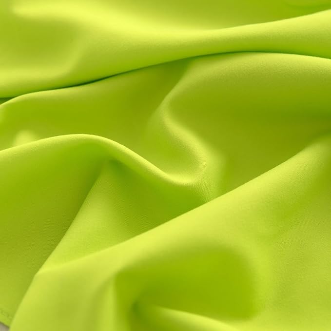 Bed Skirt Full Size Ruffled Bed Skirt with Split Corners, 14 Inch Drop Dust Ruffle Bed Skirts with Platform, Gathered Style, 100% Microfiber, Lime