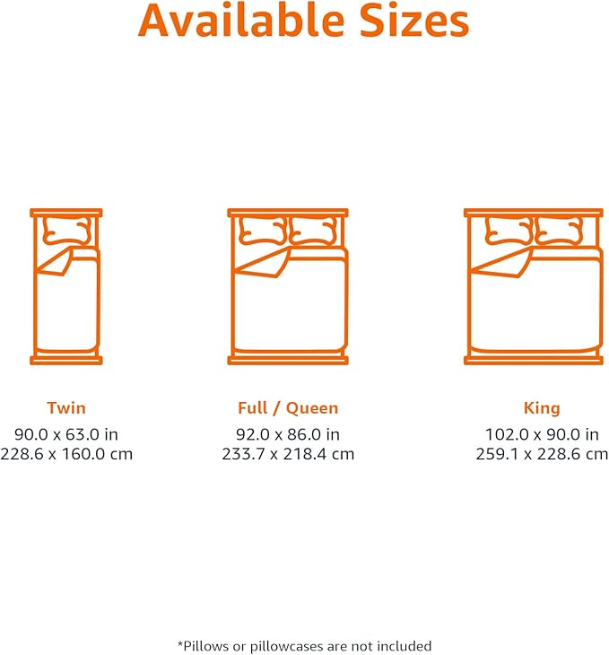 Amazon Basics Comforter Blanket Twin/Twin XL, Reversible Lightweight Microfiber All Season Blanket, Black/Grey