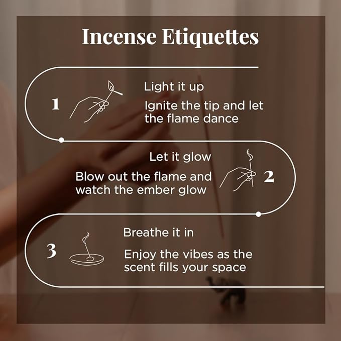 Folkulture Incense Sticks | Set of 100 Insence-Sticks with Holder for Relaxation | Eucalyptus & Mint Incense | Organic, Slow Burning & Non Toxic Inscents for Meditation |Rejuvenating Fragrance