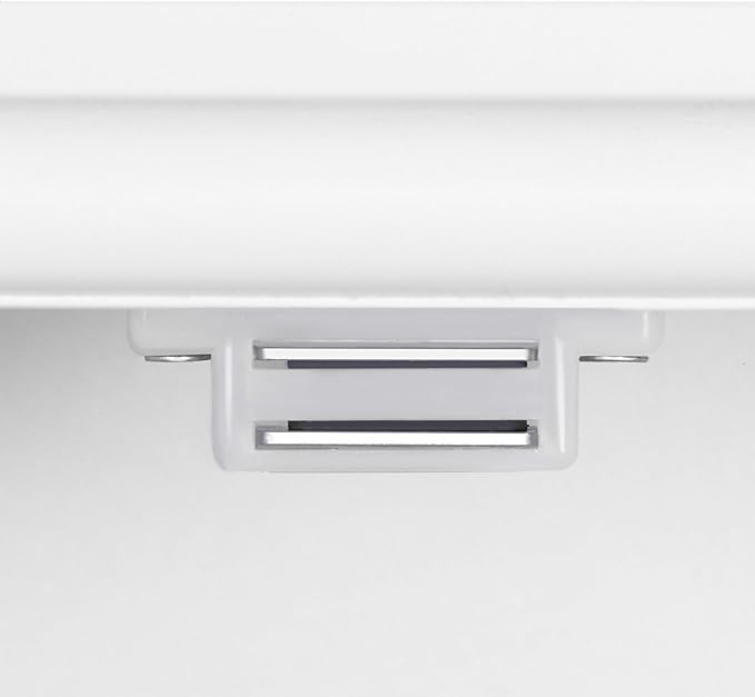 Yaheetech Over The Toilet Cabinet, Double Door Bathroom Storage Organizer, Toilet Rack with Inner Adjustable Shelf and Open Storage Shelf, White