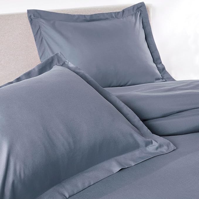 PeachSkinSheets 1500tc Level of Softness Soft Cooling Duvet Cover Set King/California King - French Blue