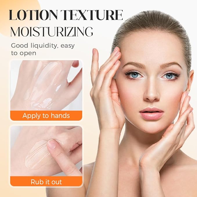Orange Exfoliating Gel for Face & Body,Deep Pore Cleansing Gel Peeling Scrub,Remove Blackheads Moisturize Cleansing Scrub,Gentle Exfoliator for All Skin Types (Orange/3pcs, 100ML)