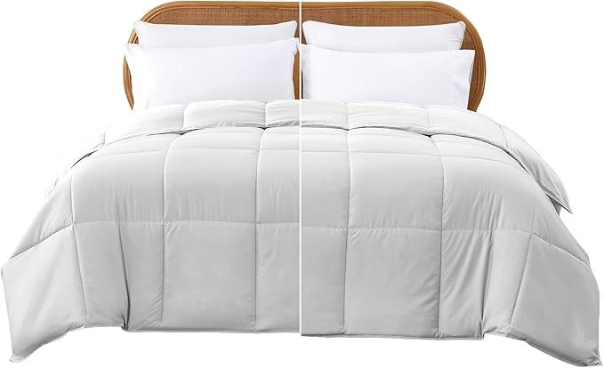 Modern Threads Down Alternative Reversible Comforter White/White King