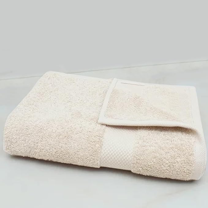 Delara 100% Organic Cotton Towels 650 GSM Plush Feather Touch Quick Dry Bath Sheet, Pack of 2 GOTS Certified, Oeko-Tex Green Certified, Organic Cotton Bath Sheet, 36"X70"