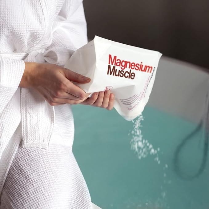 BetterYou Magnesium Muscle Bath Flakes - Mineral Bath Salts for Muscle Recovery - Post-Workout Soak for Sore Muscles - Natural Magnesium - 2.3 lb (Pack of 2)