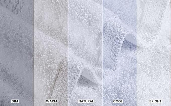 Utopia Towels 4 Pack Premium Bath Towels Set, 27 by 54 Inches, 100% Ring Spun Cotton 600GSM, Lightweight and Highly Absorbent Quick Drying Towels, Perfect for Daily Use, White