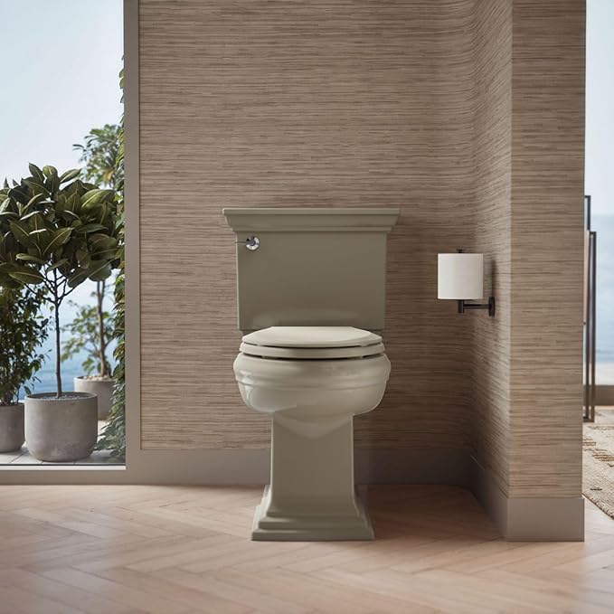 KOHLER CACHET® Nightlight Soft Close Toilet Seat Elongated, ReadyLatch®, Grip-Tight Hardware, SANDBAR