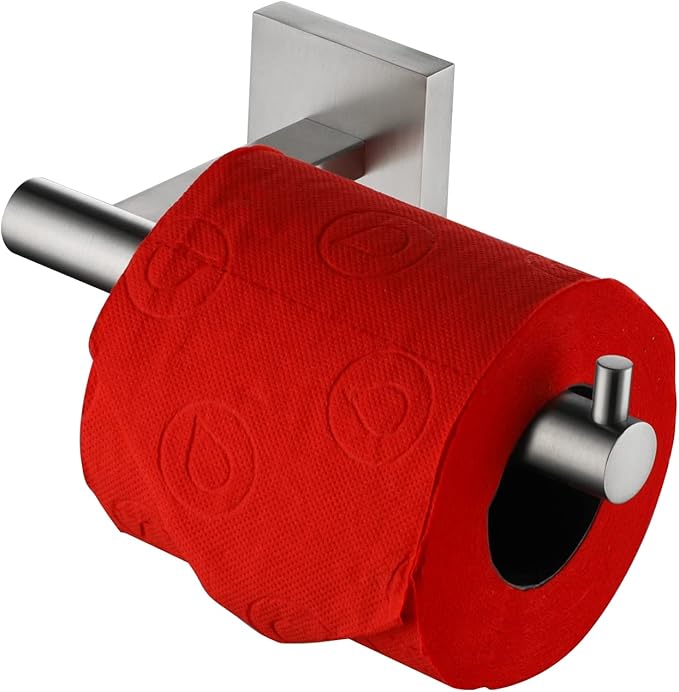 KOKOSIRI Toilet Paper Holder Tissue Paper Dispenser for Bathroom Toilet Roll Holder Brushed Nickel Stainless Steel B2005BR