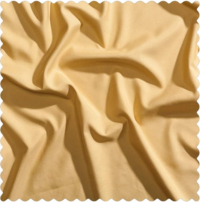PeachSkinSheets Night Sweats: The Original 1500TC Soft King/Cali King Duvet Cover Set Harvest Gold