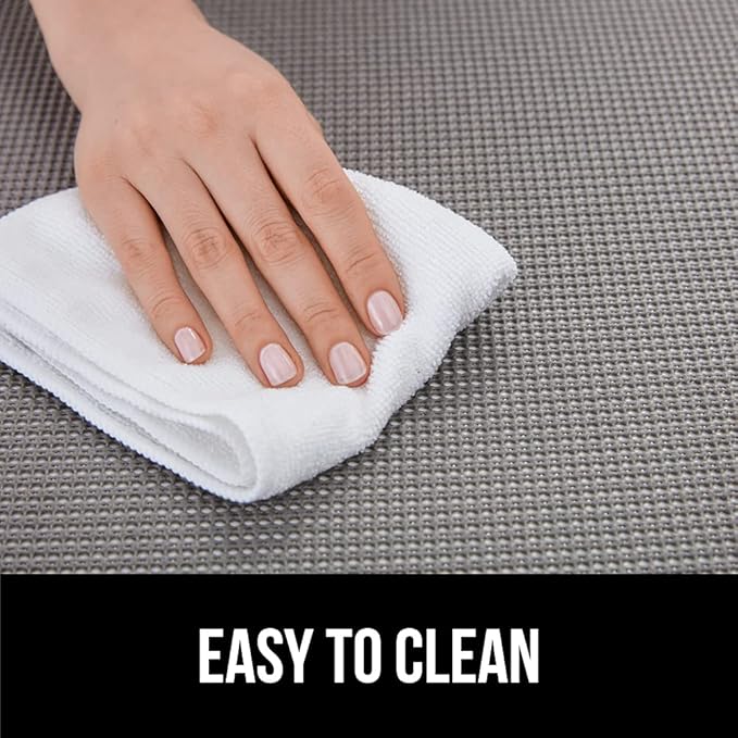 GORILLA GRIP powerGRIP Drawer Shelf and Cabinet Liner, Thick Strong Hold, Non-Adhesive Liners Protect Kitchen Cabinets and Cupboard, Bathroom Drawers, Easy Install, Breathable Mat, 17.5" x30', Navy