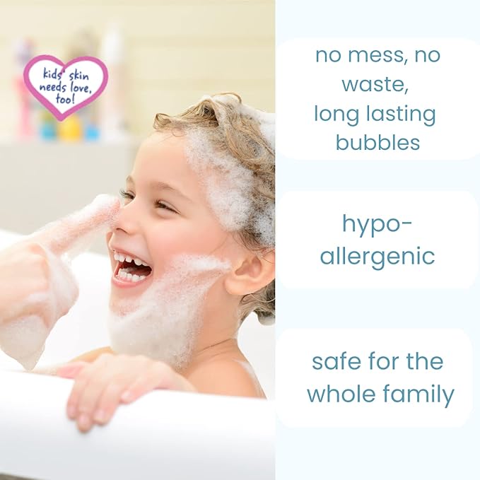 TruKid Bubble Podz Bubble Bath for Kids, Toddlers, & Babies, Tear Free Gentle & Refreshing Bath Bomb for Sensitive Skin with Natural Moisturizers, Non-Toxic, pH Balanced, Bubble Gum Scent (24 Podz)