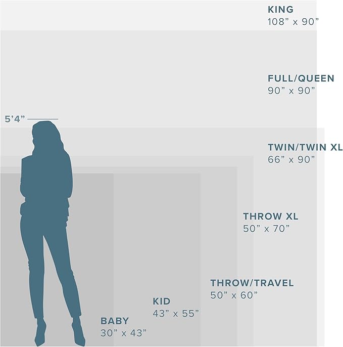 Bare Home Fleece Blanket - Throw Extra Long - Ultra-Soft Lightweight for Bed, Sofa, and Couch - Luxury Microplush - Cozy Warm Blanket (Throw XL, Black)