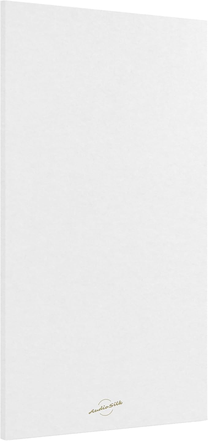 Acoustic Panel, Large, 46" x 23", Pure White
