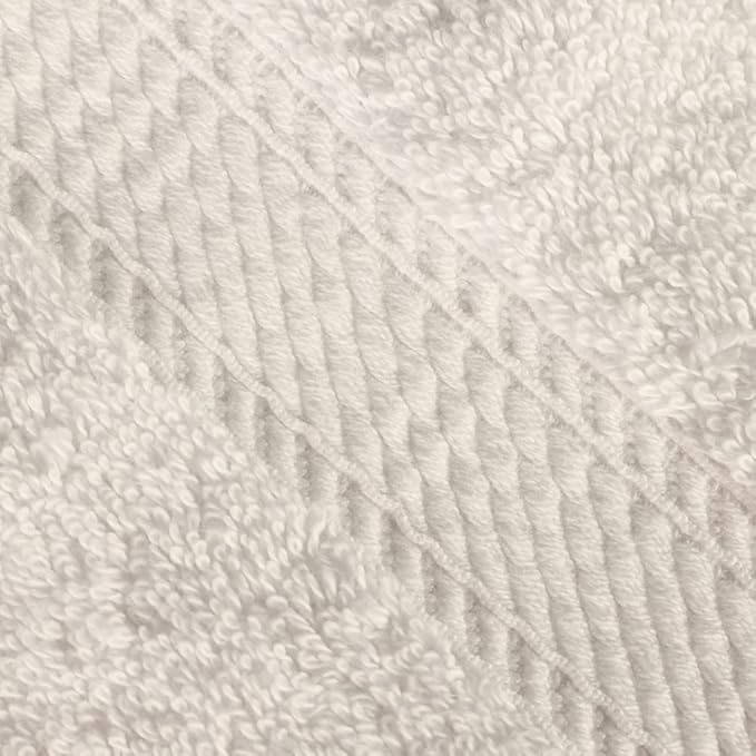 Superior Egyptian Cotton Pile Hand Towel Set of 4, Ultra Soft Luxury Towels, Thick Plush Essentials, Absorbent Heavyweight, Guest Bath, Hotel, Spa, Home Bathroom, Shower Basics, Cream