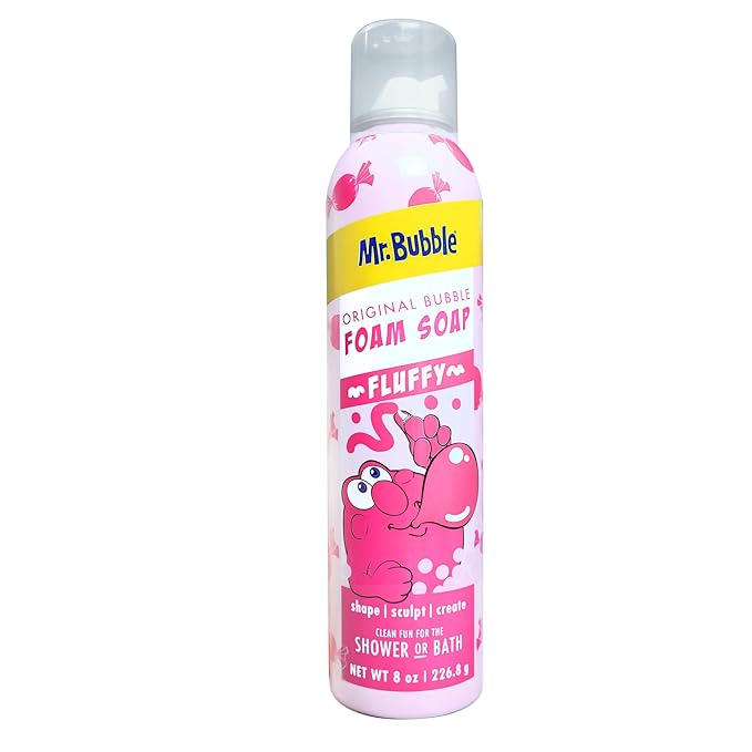 Mr. Bubble Original Foam Soap, Bubblegum Scent, 8 OZ, pack of 6