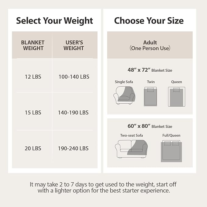 Minky Dot Weighted Blanket for Adults Twin Size 12 lbs, Warm Sherpa Snuggle Heavy Blanket for Autumn Winter with Glass Beads, Great for Stress Relief and Sleep Promotion, Grey 48 x 72 inches